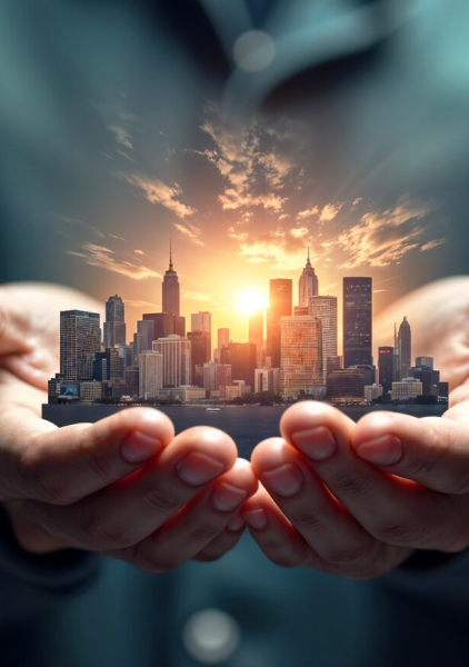 Real estate website created by stack craze for property listings and sales