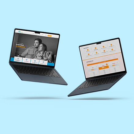 High-speed internet for homes and businesses